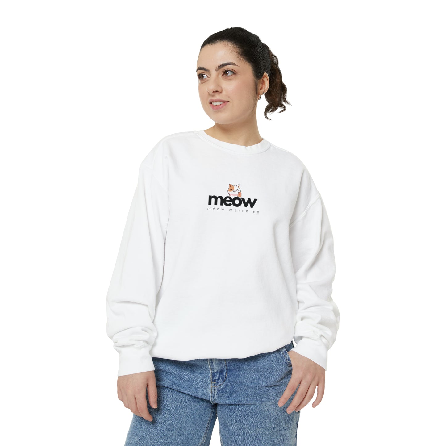 Meow Merch Logo Sweatshirt